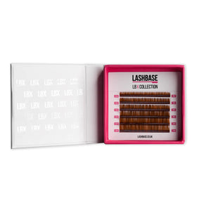 LashBase Mini Colour Lashes Light & Dark Brown Mix