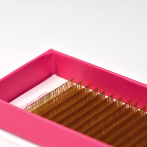 Auburn Brown lashes