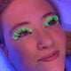 LashBase Colour Lashes Neon Green