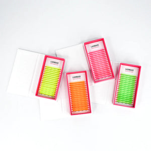 LashBase Colour Lashes Neon Pink